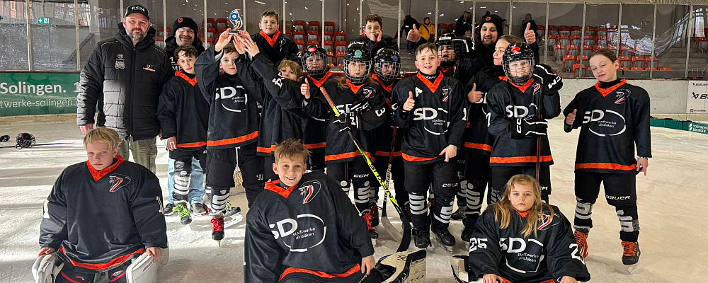 Starker Auftritt der U11A beim Turnier in Solingen am 24.01.2026 