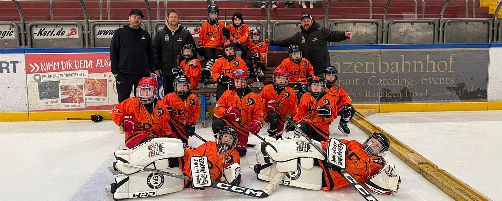 Young Kobras der U9 holen den Turniersieg in Ratingen!