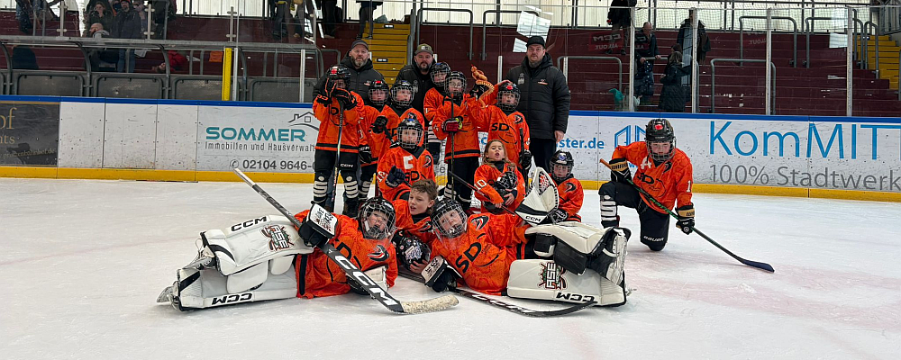 Turniersieg der U9 in Ratingen!